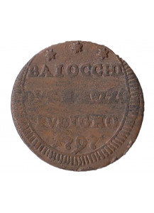 1797 - Baiocchi 2 e 1/2  Sampietrino Foligno Rara 2 MB+/MB